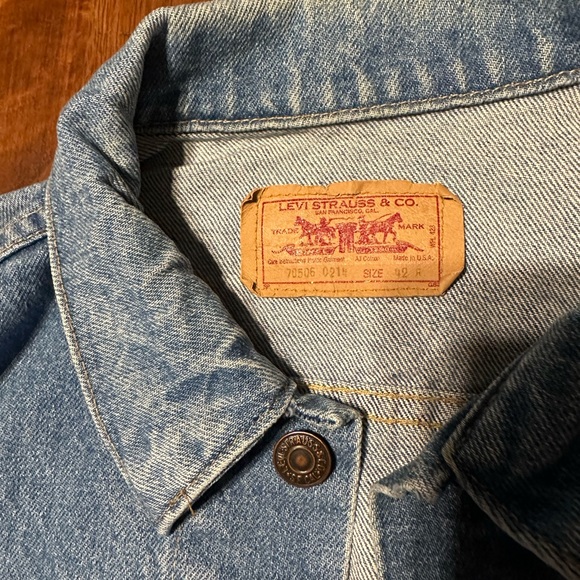 Vintage Levi’s Jean Jacket 1980s - Picture 2 of 8